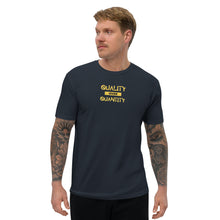 Load image into Gallery viewer, Quality Over Quantity Short Sleeve T-shirt