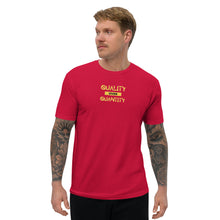 Load image into Gallery viewer, Quality over Quantity Short Sleeve T-shirt