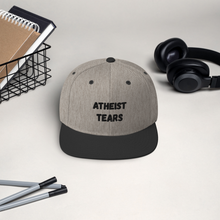 Load image into Gallery viewer, Atheist Tears Snapback Hat