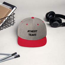 Load image into Gallery viewer, Atheist Tears Snapback Hat