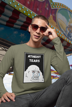 Load image into Gallery viewer, Atheist Tears Unisex Long Sleeve Tee