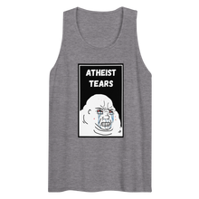 Load image into Gallery viewer, Atheist Tears Men’s premium tank top