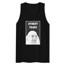 Load image into Gallery viewer, Atheist Tears Men’s premium tank top