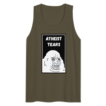 Load image into Gallery viewer, Atheist Tears Men’s premium tank top