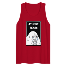 Load image into Gallery viewer, Atheist Tears Men’s premium tank top