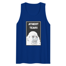 Load image into Gallery viewer, Atheist Tears Men’s premium tank top