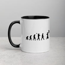 Load image into Gallery viewer, Man's Truth Vs God's Truth Mug with Color Inside