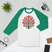 Load image into Gallery viewer, Tree of Knowledge 3/4 sleeve raglan shirt