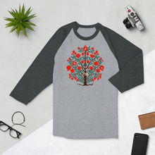 Load image into Gallery viewer, Tree of Knowledge 3/4 sleeve raglan shirt