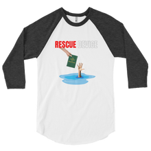 Load image into Gallery viewer, Rescue Device 3/4 sleeve raglan shirt