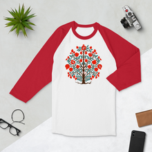 Load image into Gallery viewer, Tree of Knowledge 3/4 sleeve raglan shirt