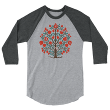 Load image into Gallery viewer, Tree of Knowledge 3/4 sleeve raglan shirt