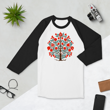 Load image into Gallery viewer, Tree of Knowledge 3/4 sleeve raglan shirt
