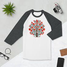 Load image into Gallery viewer, Tree of Knowledge 3/4 sleeve raglan shirt
