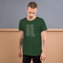 Load image into Gallery viewer, Logical. Plausible. Probable. Short-Sleeve Unisex T-Shirt
