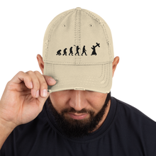 Load image into Gallery viewer, Man's Truth Vs. God's Truth Distressed Dad Hat