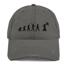 Load image into Gallery viewer, Man's Truth Vs. God's Truth Distressed Dad Hat