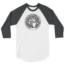 Load image into Gallery viewer, Standing for Truth Emblem 3/4 sleeve raglan shirt