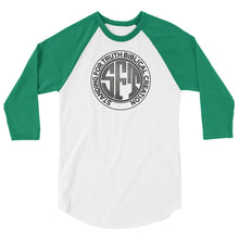 Load image into Gallery viewer, Standing for Truth Emblem 3/4 sleeve raglan shirt