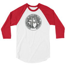 Load image into Gallery viewer, Standing for Truth Emblem 3/4 sleeve raglan shirt