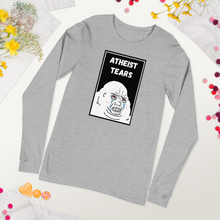 Load image into Gallery viewer, Atheist Tears Unisex Long Sleeve Tee