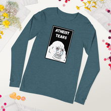 Load image into Gallery viewer, Atheist Tears Unisex Long Sleeve Tee