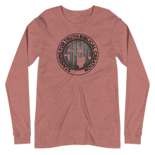 Load image into Gallery viewer, Standing for Truth Emblem Unisex Long Sleeve Tee