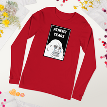 Load image into Gallery viewer, Atheist Tears Unisex Long Sleeve Tee