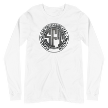 Load image into Gallery viewer, Standing for Truth Emblem Unisex Long Sleeve Tee