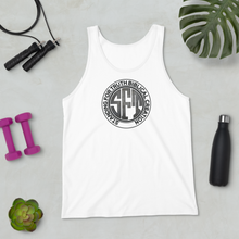 Load image into Gallery viewer, Standing for Truth Emblem Unisex Tank Top