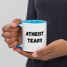 Load image into Gallery viewer, Atheist Tears Mug with Color Inside