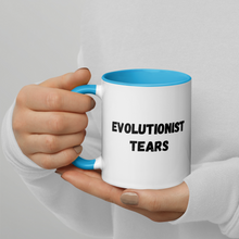 Load image into Gallery viewer, Evolutionist Tears Mug with Color Inside