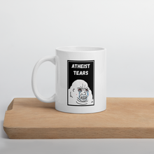 Load image into Gallery viewer, Atheist Tears White glossy mug