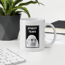 Load image into Gallery viewer, Atheist Tears White glossy mug