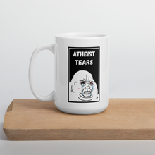 Load image into Gallery viewer, Atheist Tears White glossy mug