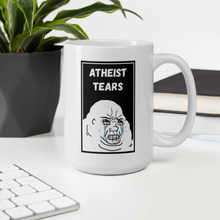 Load image into Gallery viewer, Atheist Tears White glossy mug