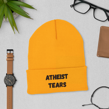 Load image into Gallery viewer, Atheist Tears Cuffed Beanie

