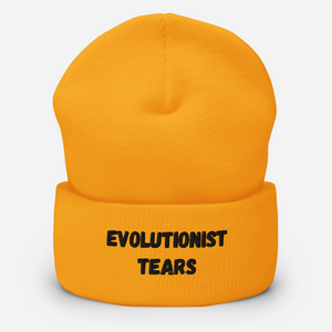 Evolutionist Tears Cuffed Beanie