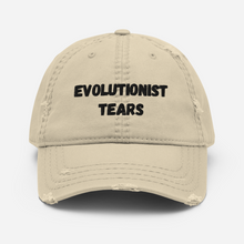 Load image into Gallery viewer, Evolutionist Tears Distressed Dad Hat
