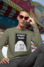 Load image into Gallery viewer, Atheist Tears Unisex Long Sleeve Tee
