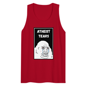 Atheist Tears Men’s premium tank top