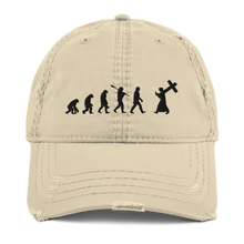 Load image into Gallery viewer, Man&#39;s Truth Vs. God&#39;s Truth Distressed Dad Hat
