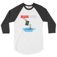 Load image into Gallery viewer, Rescue Device 3/4 sleeve raglan shirt
