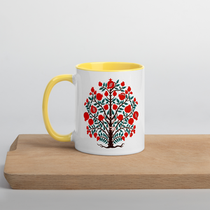 Tree of Knowledge Mug with Color Inside