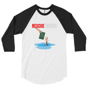 Rescue Device 3/4 sleeve raglan shirt