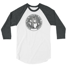 Load image into Gallery viewer, Standing for Truth Emblem 3/4 sleeve raglan shirt
