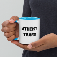 Load image into Gallery viewer, Atheist Tears Mug with Color Inside
