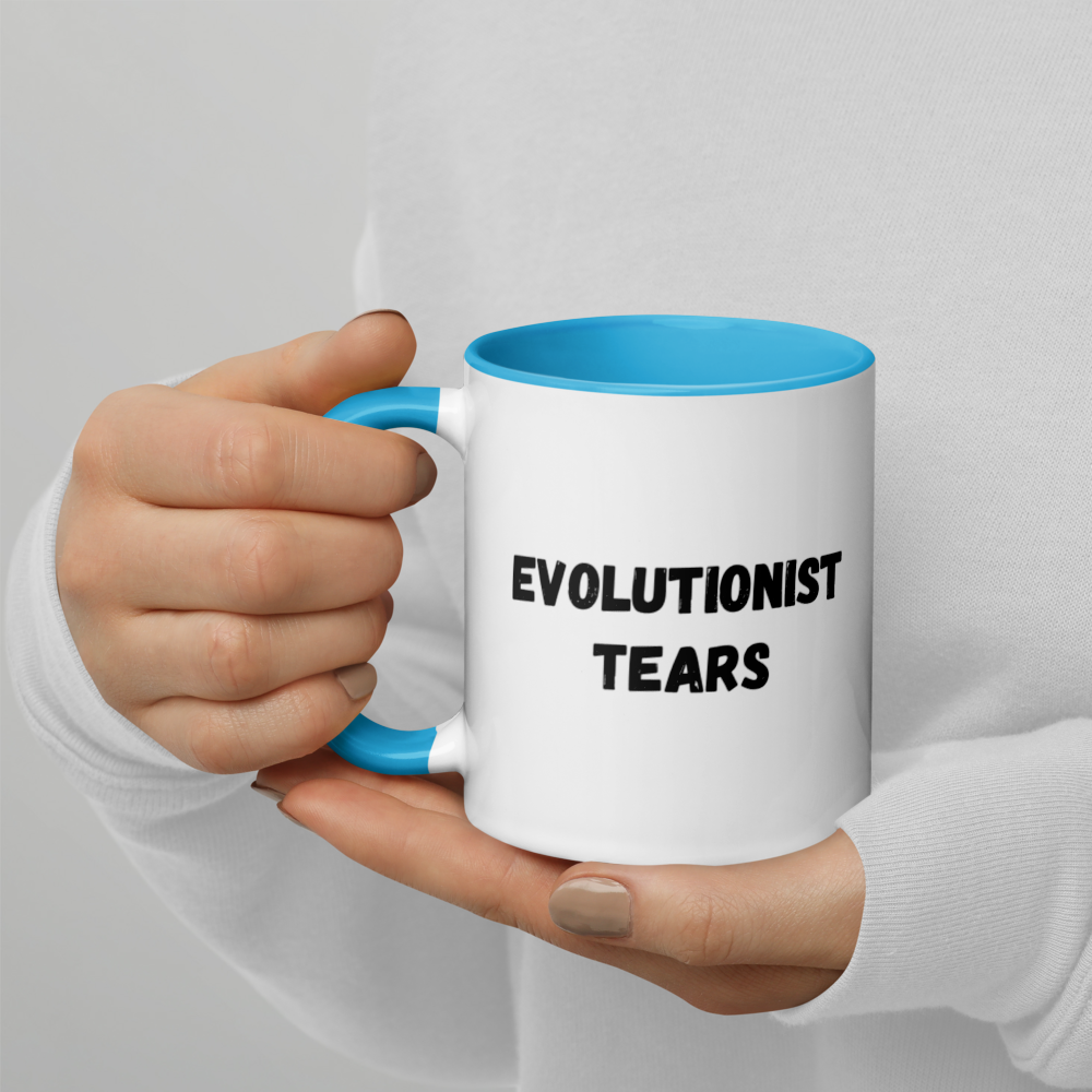 Evolutionist Tears Mug with Color Inside
