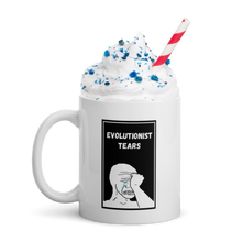 Load image into Gallery viewer, Evolutionist Tears White glossy mug
